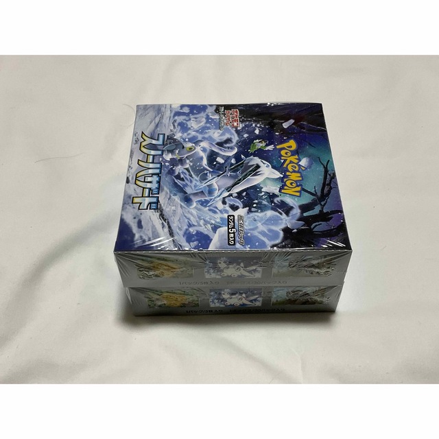 ポケモンカード　スノーハザード　2Boxシュリンク未開封品 エンタメ/ホビーのトレーディングカード(Box/デッキ/パック)の商品写真