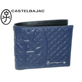 カステルバジャック(CASTELBAJAC)のカステルバジャック ガルボ 二つ折り財布 047624 ネイビー(折り財布)