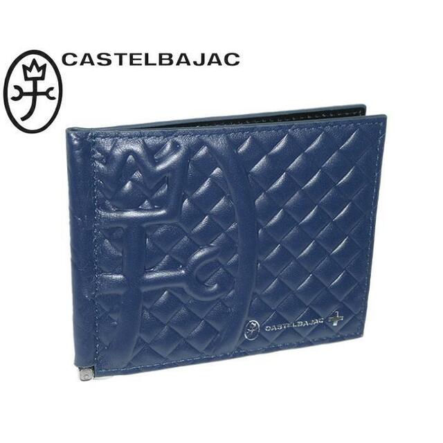 CASTELBAJAC(カステルバジャック)のカステルバジャック ガルボ マネークリップ 047623 ネイビー メンズのファッション小物(マネークリップ)の商品写真