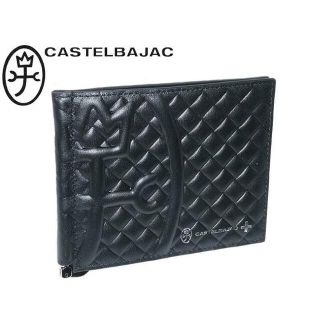 カステルバジャック(CASTELBAJAC)のカステルバジャック ガルボ マネークリップ 047623 ブラック(マネークリップ)