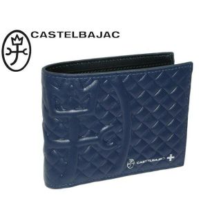 カステルバジャック(CASTELBAJAC)のカステルバジャック ガルボ 二つ折り財布 047622 ネイビー(折り財布)