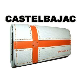 カステルバジャック(CASTELBAJAC)のカステルバジャック ブローチ キーケース 056611 ホワイト(キーケース)