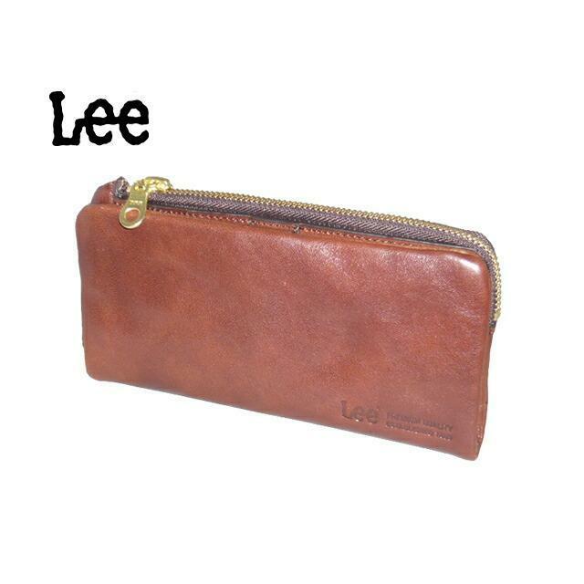 ギフト Lee 長財布 320-1923 ダークブラウン ファッション小物