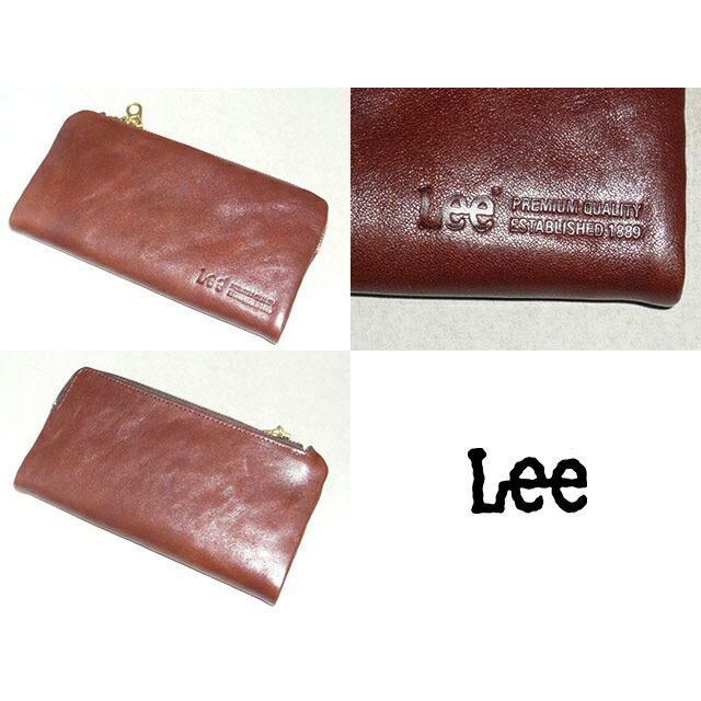 ギフト Lee 長財布 320-1923 ダークブラウン ファッション小物