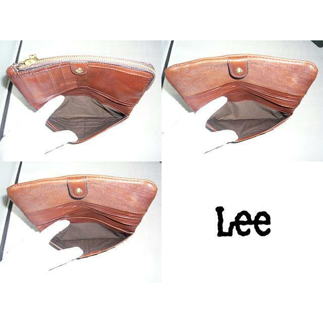 ギフト Lee 長財布 320-1923 ダークブラウン ファッション小物