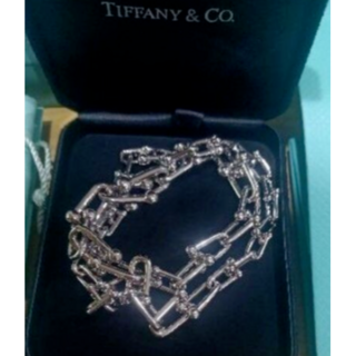 Tiffany & Co. - 美品 Tiffany ハードウェア グラジュエイテッド リンク ネックレス