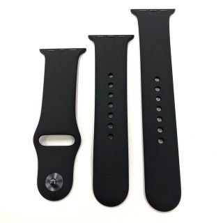 アップルウォッチ(Apple Watch)の新品 アップルウォッチ スポーツバンド 40/41mm Apple純正バンド.黒(その他)