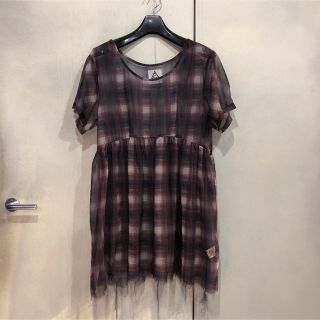 ユニフ(UNIF)のセール UNIF★シースルワンピ(ひざ丈ワンピース)