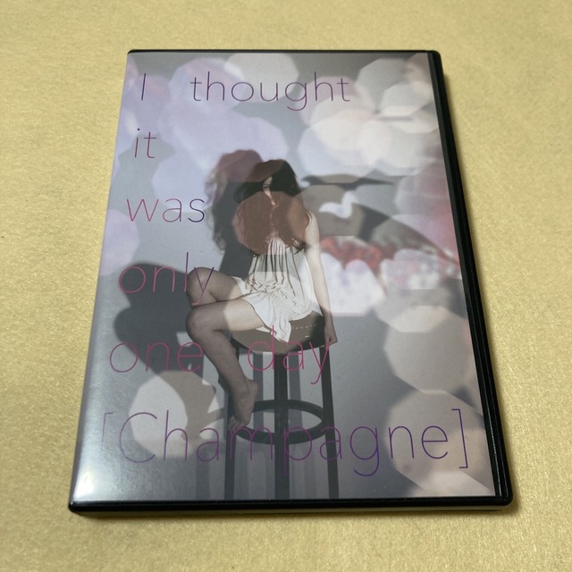 [Champagne]I thought it was only one day エンタメ/ホビーのDVD/ブルーレイ(ミュージック)の商品写真