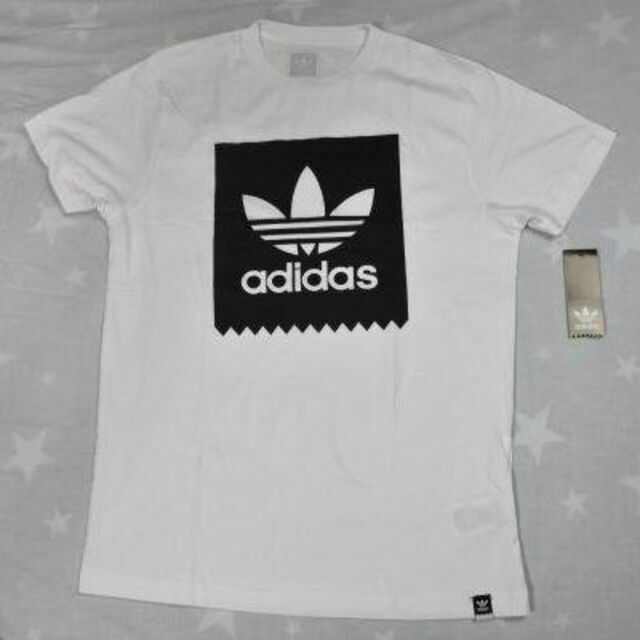 adidas(アディダス)のアディダス 新品 Tシャツ 白 綿100％ adidas /9102 ATP 5 メンズのトップス(Tシャツ/カットソー(半袖/袖なし))の商品写真