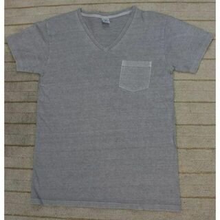 ベルバシーン(VELVA SHEEN)のベルバシーン USA製 Ｖネック ポケット Ｔシャツ グレー 6980(Tシャツ/カットソー(半袖/袖なし))