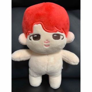 ボウダンショウネンダン(防弾少年団(BTS))のBTS  ジミン　jimin ぬいぐるみ　防弾少年団  15cm  赤髪　(アイドルグッズ)