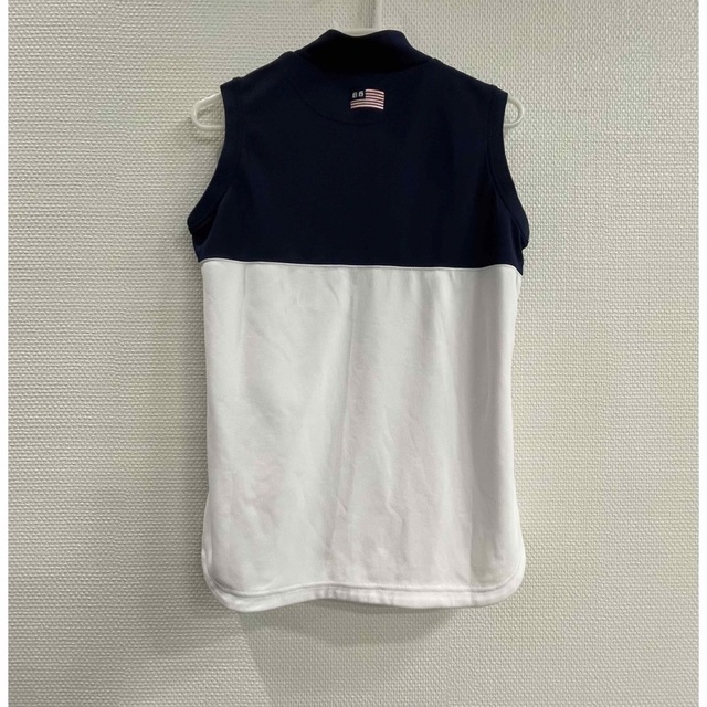 BRIEFING(ブリーフィング)のBRIEFING BI-COLOR NO SLEEVE HIGH NECK スポーツ/アウトドアのゴルフ(ウエア)の商品写真