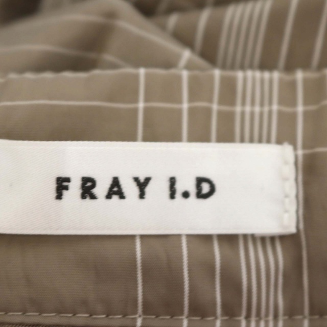 FRAY I.D(フレイアイディー)のフレイアイディー  ティアードプリーツタフタスカート ロング チェック 0  レディースのスカート(ロングスカート)の商品写真