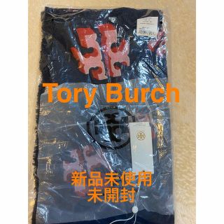 トリーバーチ(Tory Burch)の【新品未使用】トリーバーチ  スカーフ／ストール　ネイビー(ストール/パシュミナ)