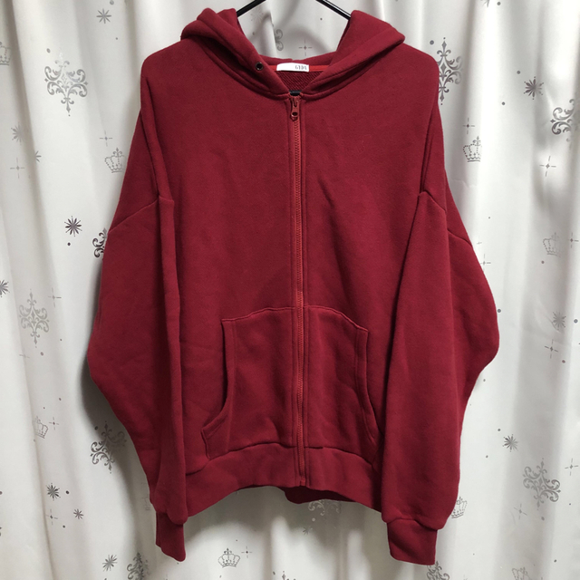 GYDA(ジェイダ)のGYDA ジェイダ　BLAHBLAH ZIP UP スウェット パーカー レディースのトップス(パーカー)の商品写真