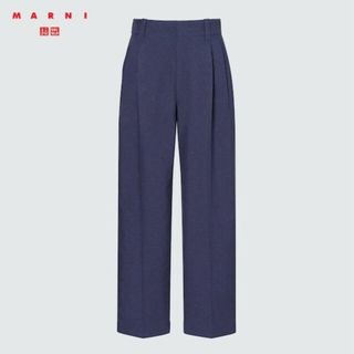 ユニクロ(UNIQLO)のユニクロ×マルニ　22SS ワイドフィットタックパンツ(その他)