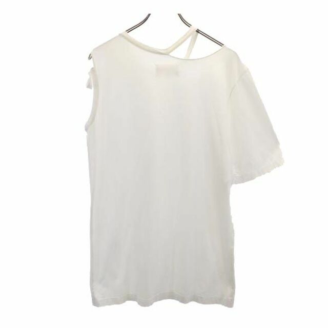 メゾンマルジェラ アシンメトリー カットソー 1 白系 Maison Margiela