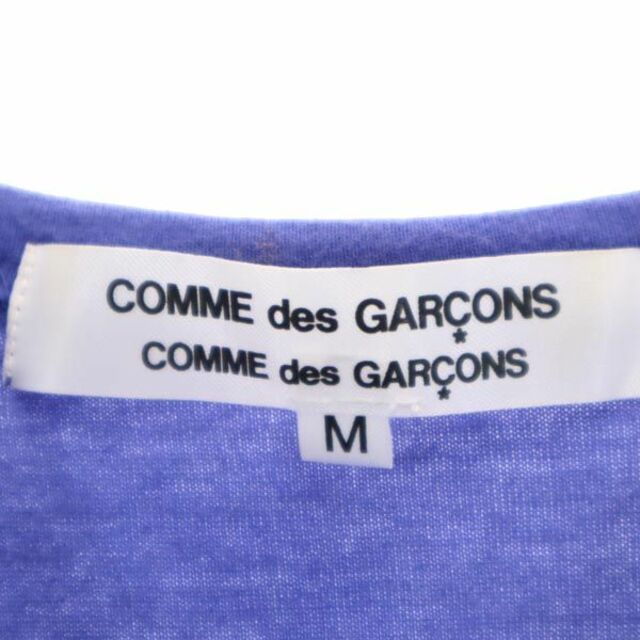 コムデギャルソン 2004年 日本製 タンクトップ M 青系 COMME des GARCONS ノースリーブ レディース   【230602】 メール便可 5