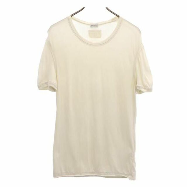 ドルチェアンドガッバーナ 半袖 Tシャツ USA XS ホワイト系 DOLCE&GABBANA メンズ   【230602】 メール便可