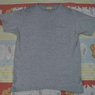 グッドウェアー(GOOD WEAR)のグッドウェアー USA製 ポケット Tシャツ グレー 綿100％ 9017 00(Tシャツ/カットソー(半袖/袖なし))