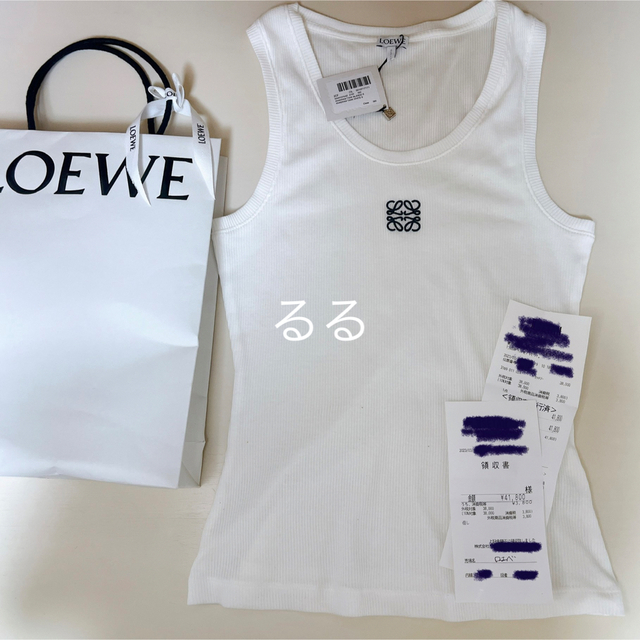 LOEWE - ロエベ アナグラム タンクトップの通販 by るる's shop