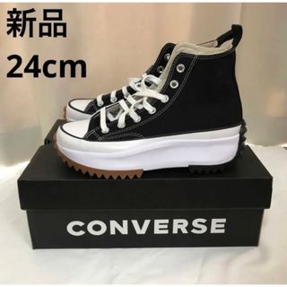 コンバース(CONVERSE)の韓国　コンバース　厚底　Run star high 24cm(スニーカー)