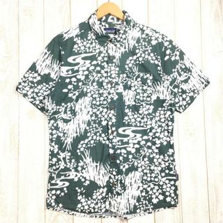 パタゴニア(patagonia)のMENs M  パタゴニア ハーベスト シャツ Harvest Shirt アロハシャツ 生産終了モデル 入手困難 PATAGONIA 54095 CMI グリーン系(その他)