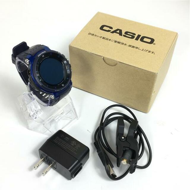 カシオ WSD-F30 プロトレック スマート ウォッチ ウェアラブルデバイス Android iOS 対応 生産終了モデル 入手困難 CASIO WSD-F30 ブルー系