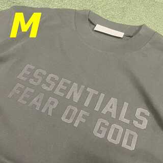 フィアオブゴッド(FEAR OF GOD)のFOG Essentials 新作 フロントロゴ Tシャツ ブラック M(Tシャツ/カットソー(半袖/袖なし))