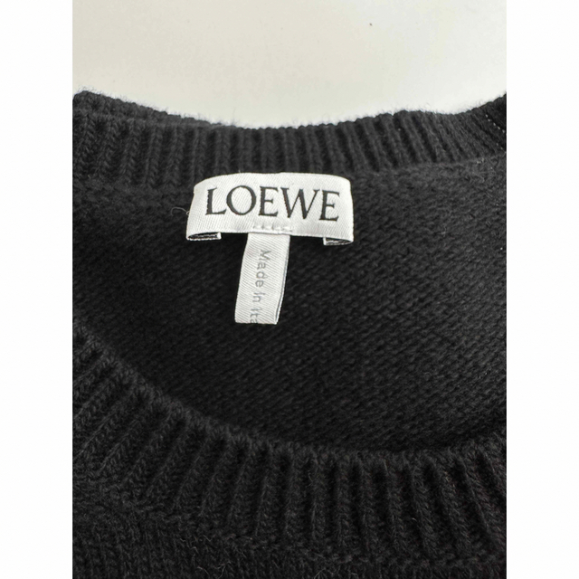 Mサイズ　LOEWE ロゴウールニット