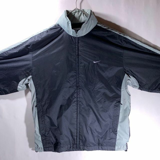 00s Nike Tech Pattern Nylon  Jkt Y2K