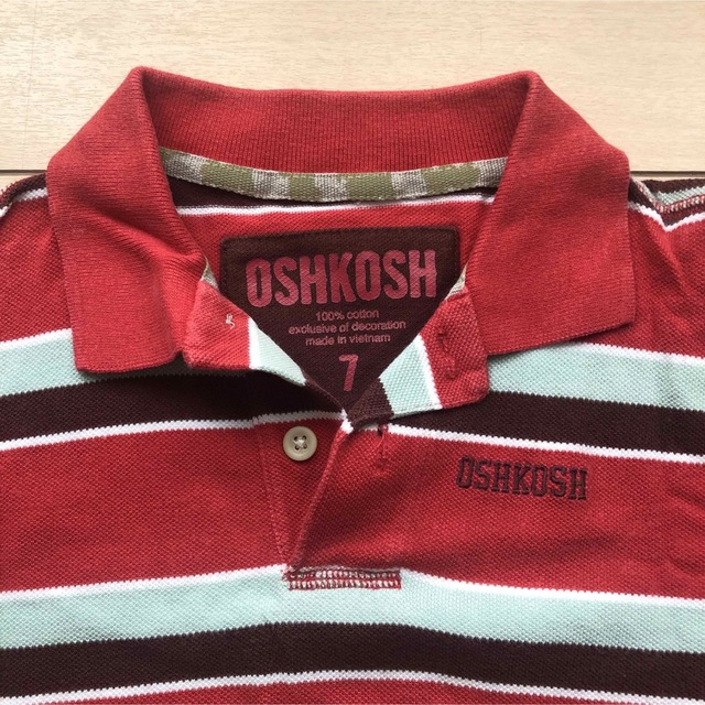 OshKosh(オシュコシュ)の30.オシュコシュ　ポロシャツ　120 キッズ/ベビー/マタニティのキッズ服男の子用(90cm~)(その他)の商品写真