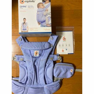 Ergobaby - エルゴ オムニブリーズ ブルーラベンダーの通販|ラクマ