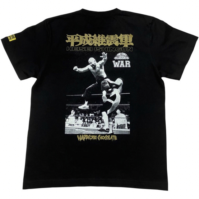 越中詩郎 新日本プロレス Tシャツ ハードコアチョコレート 平成維震軍 長州力オスプレイ