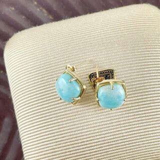 海外販売× agete ✩インポート ペリドット シルバー ピアス | hostland