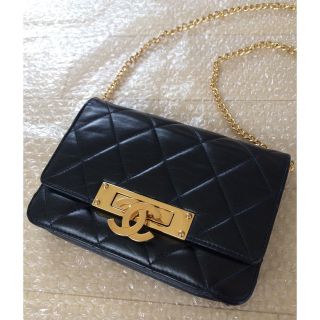 シャネル(CHANEL)の極美品 CHANEL ヴィンテージ マトラッセ ショルダー バッグ ウォレット(ショルダーバッグ)