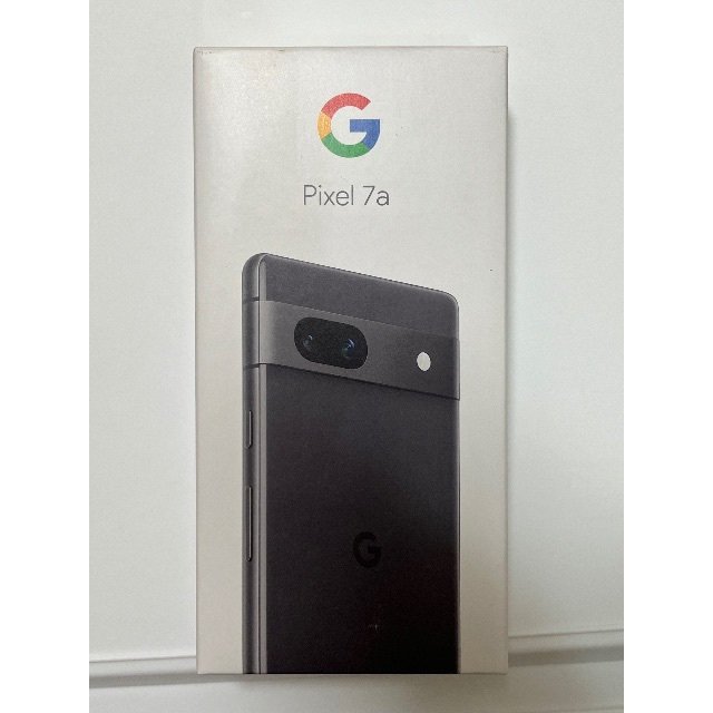 Google Pixel(グーグルピクセル)の【新品 未使用】Google Pixel7a  charcoal スマホ/家電/カメラのスマートフォン/携帯電話(スマートフォン本体)の商品写真