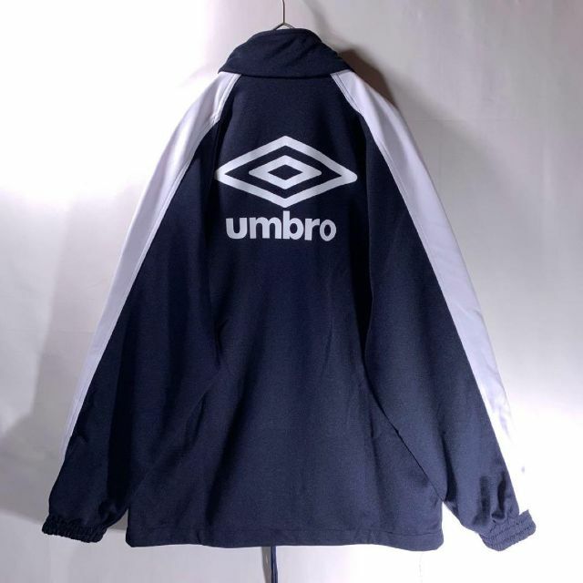 UMBRO - 00s UMBRO トラックジャケット ダークネイビー 刺繍ロゴ ...