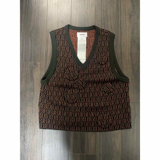 【doublet / ダブレット】MONOGRAM JQ KNIT VEST