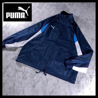 プーマ(PUMA)の90s 古着 PUMA ヒットユニオン トラックジャケット XXL ネイビー(ジャージ)