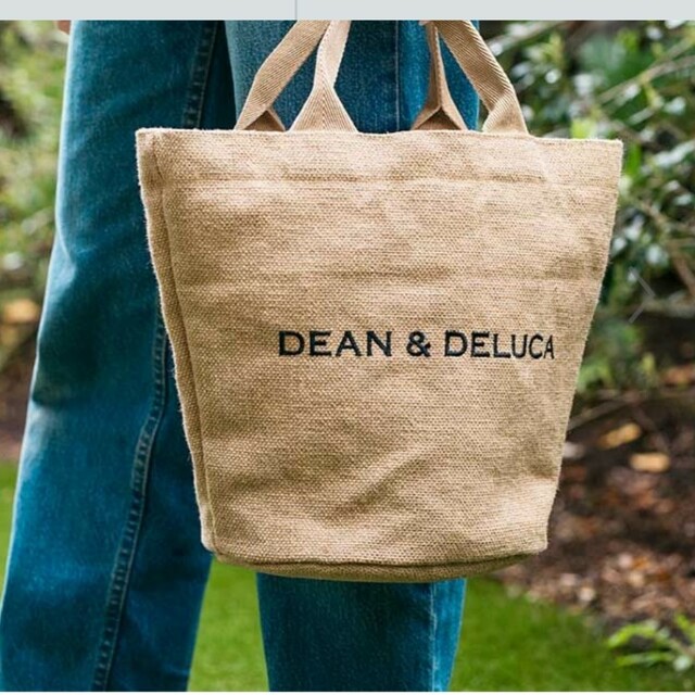 ２０周年　DEAN & DELUCA ジュートマーケットトートバッグ S