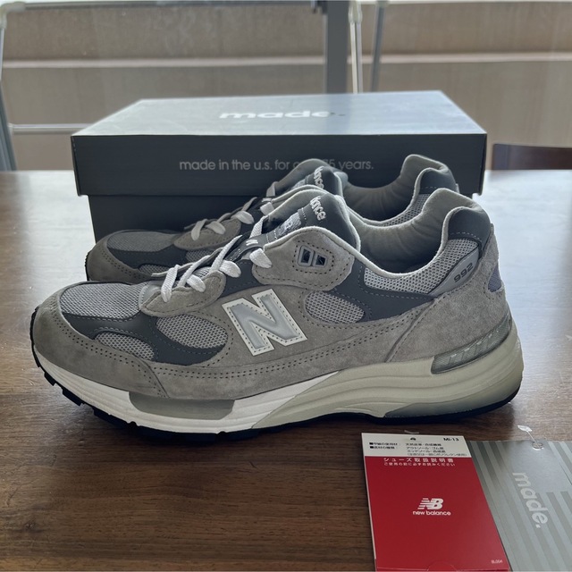 値下げ 美品 NewBalance M992 GR