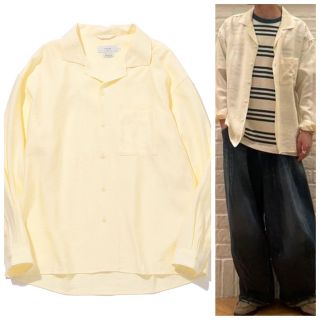 ビーミング ライフストア バイ ビームス(B:MING LIFE STORE by BEAMS)の未使用B:MING by BEAMS / リネンライク オープンカラー シャツ(シャツ)