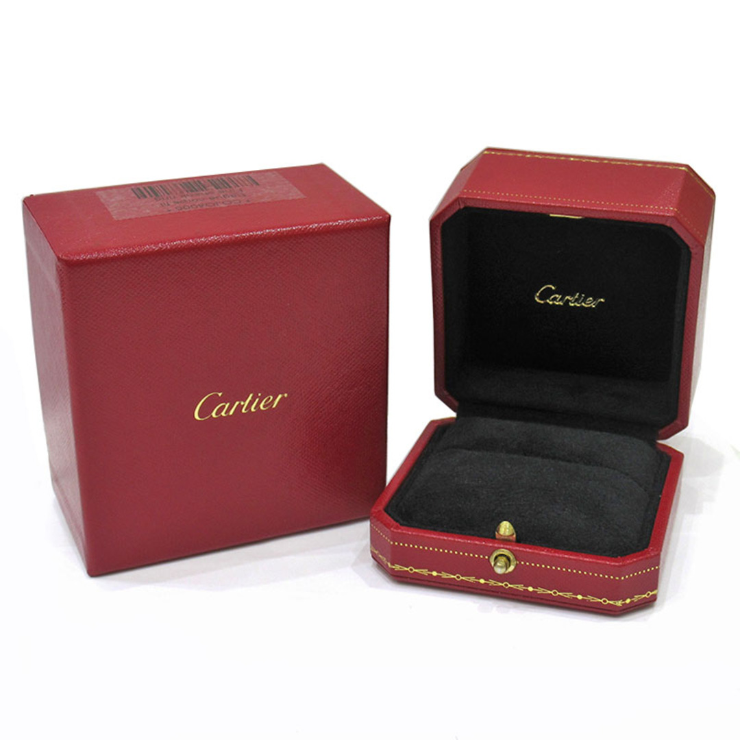 Cartier(カルティエ)のカルティエ Cartier マイヨンパンテールリング ２ロウ ハーフダイヤ K18YG ダイヤモンド ジュエリー レディースのアクセサリー(リング(指輪))の商品写真