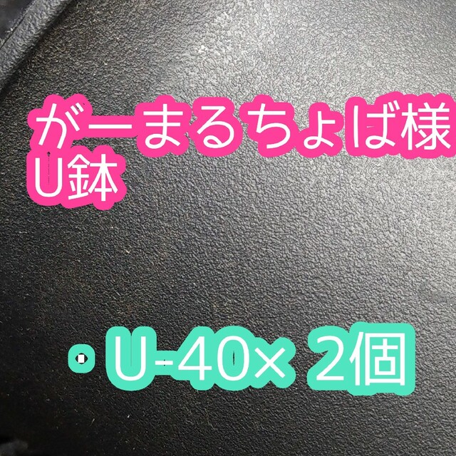 がーまるちょば様 U鉢 ハンドメイドのフラワー/ガーデン(プランター)の商品写真