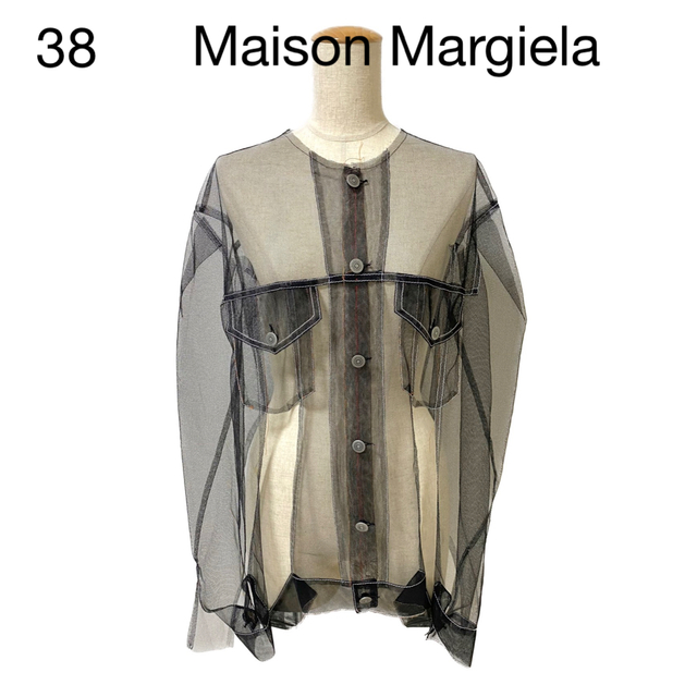 Maison Martin Margiela(マルタンマルジェラ)のMaison Margiela シャツ　ジャケット　38 新品　タグ付き レディースのトップス(シャツ/ブラウス(長袖/七分))の商品写真