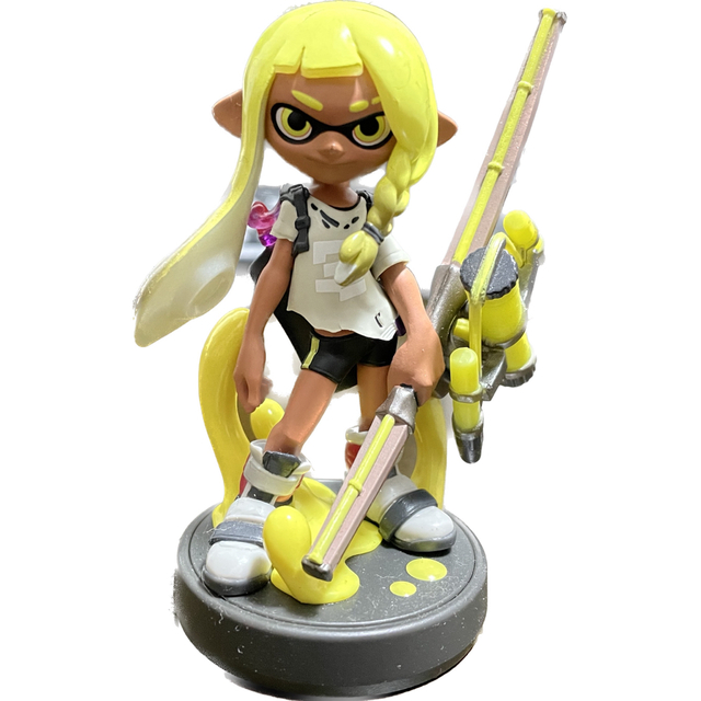 Nintendo Switch(ニンテンドースイッチ)のスプラトゥーン3 amiibo インクリング　イエロー エンタメ/ホビーのフィギュア(ゲームキャラクター)の商品写真