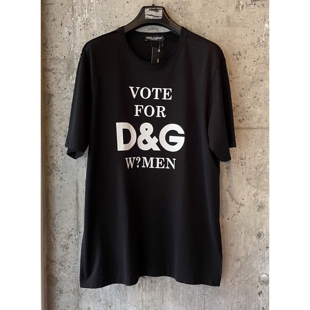 ドルチェアンドガッバーナＴシャツ メンズ 黒 46 DOLCE\u0026GABBANA