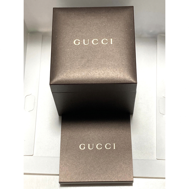 Gucci(グッチ)の【付属品有】GUCCI グッチ　電池新品　ユニセックスサイズ　男女兼用　腕時計 メンズの時計(腕時計(アナログ))の商品写真